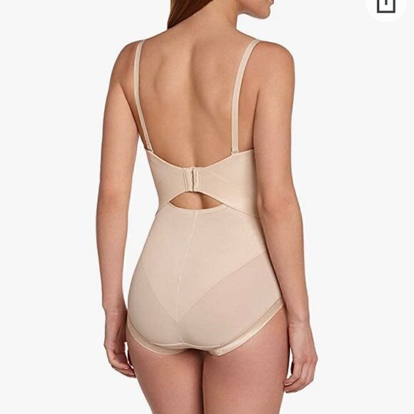 Maidenform Women's Body Shaper With Built-In Bra & Anti-Static Shapewear - Picture 8 of 11